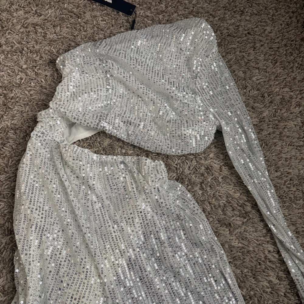 Fashion Nova “Misunderstood” Sequin Jumpsuit